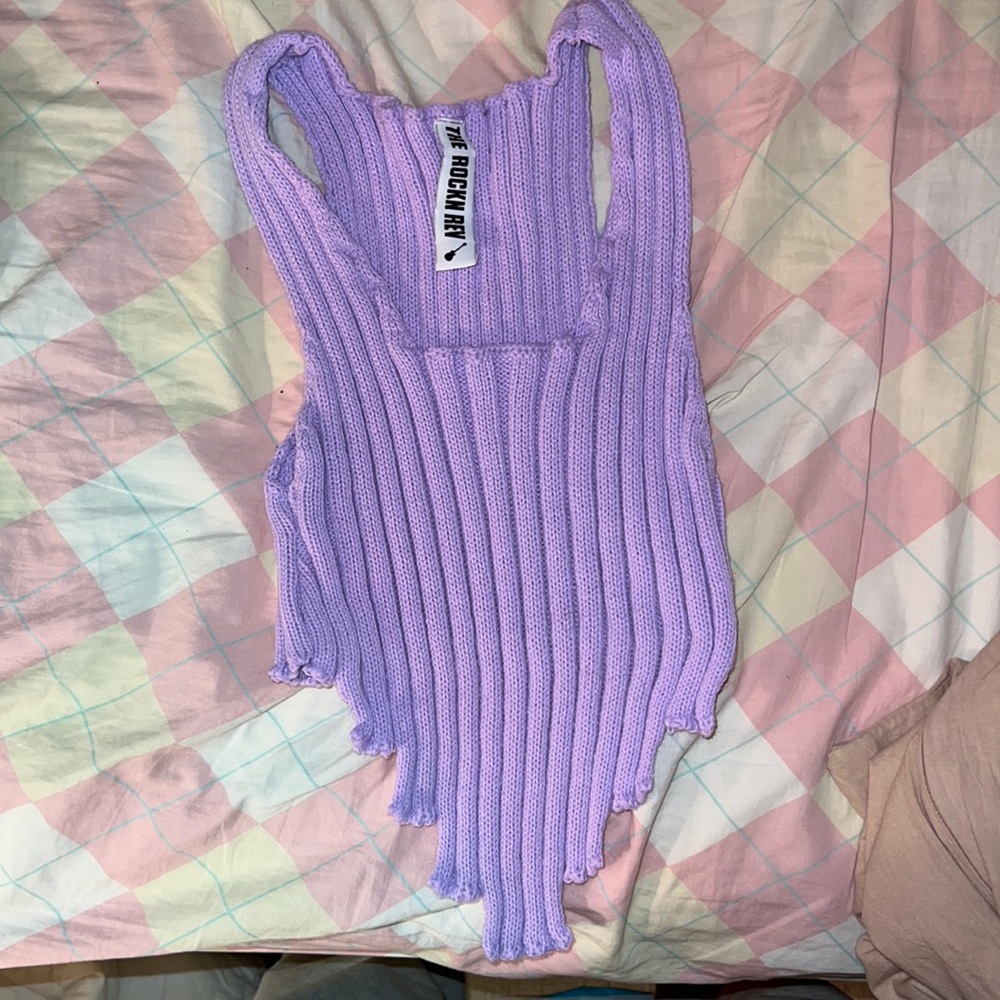 Nasty Gal Asymmetric Knit Tank